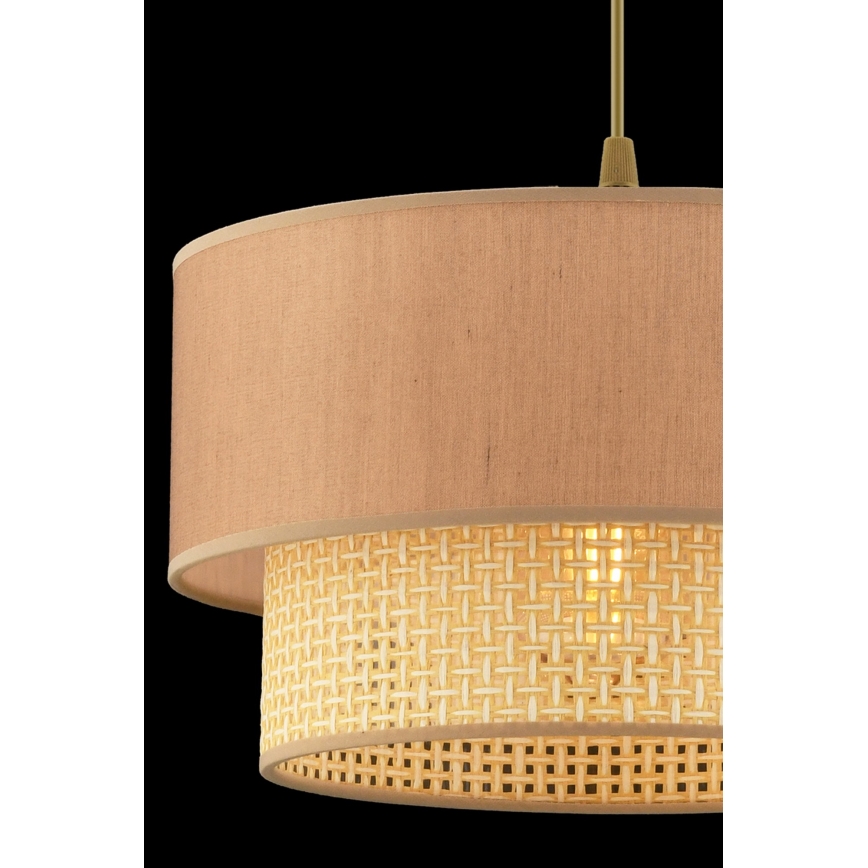 Lustre em cabo ECHO 1xE27/60W/230V bege