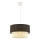 Lustre em cabo ECHO 1xE27/60W/230V castanho/creme