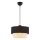 Lustre em cabo ECHO 1xE27/60W/230V preto/creme