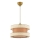 Lustre em cabo HALO 1xE27/60W/230V castanho/creme