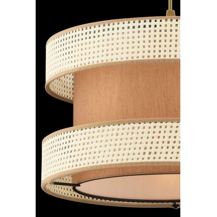 Lustre em cabo HALO 1xE27/60W/230V castanho/creme