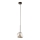 Lustre em cabo LAVA 1xG9/8W/230V bronze/bege fumê