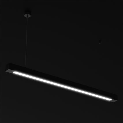 Candeeiro de teto suspenso LUNGO T8 1xG13/18W/230V preto