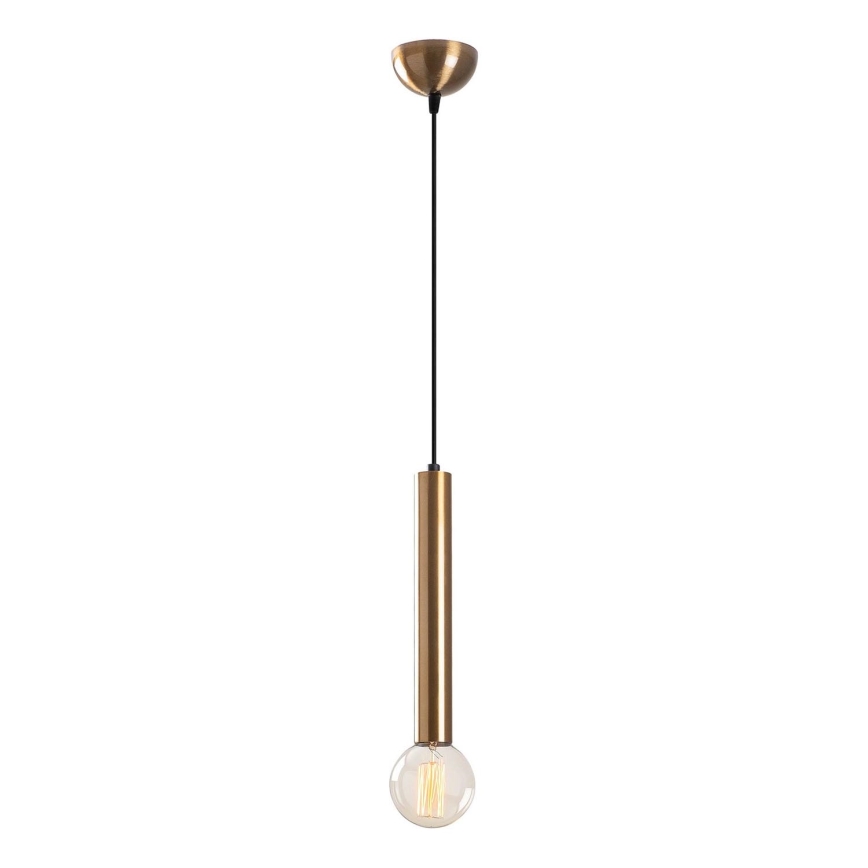 Lustre em cabo TEMPO 1xE27/40W/230V dourado