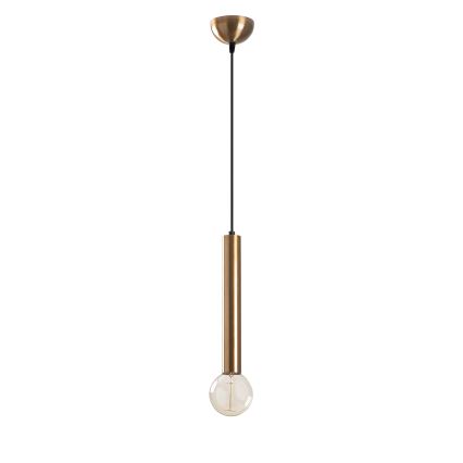 Lustre em cabo TEMPO 1xE27/40W/230V dourado