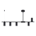 Lustre em haste URANOS 5xGU10/10W/230V preto