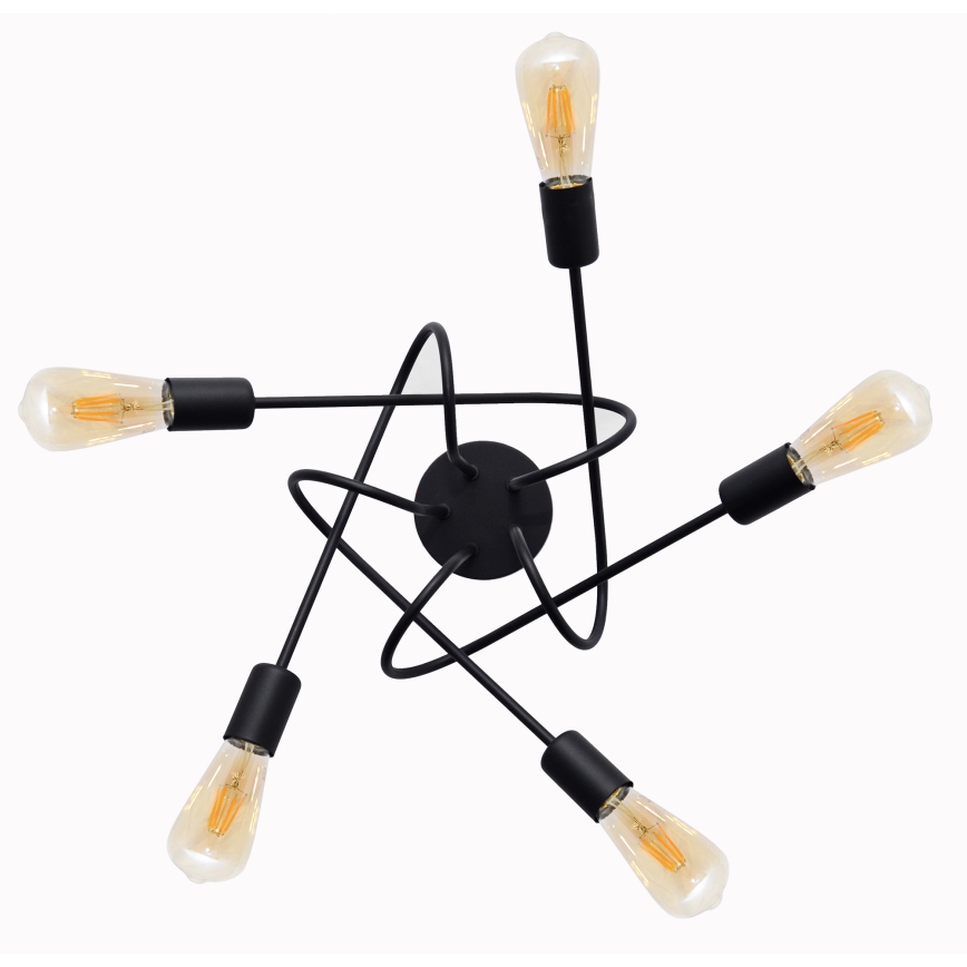 Lustre de teto infantil OXFORD 5xE27/15W/230V