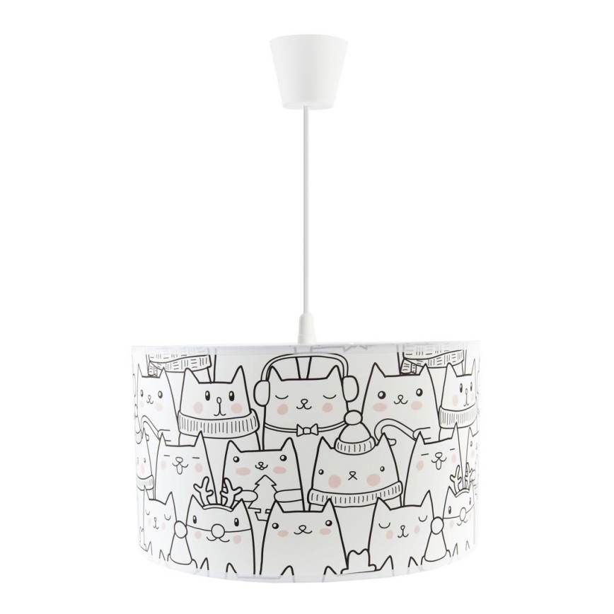 Lustre infantil suspenso com cabo CATS 1xE27/60W/230V