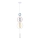 Lustre infantil suspenso por cabo HOOPS 1xE27/20W/230V pr. 19 cm multicolorido