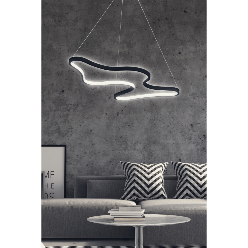 Lustre LED ARTISAN LED/36W/230V 6500K preto