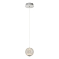 Lustre LED CREMONA 1xLED/5W/230V 3000K cromado mate