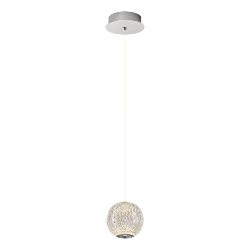 Lustre LED CREMONA 1xLED/5W/230V 3000K cromado mate