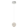 Lustre LED CREMONA 1xLED/5W/230V 3000K cromado mate