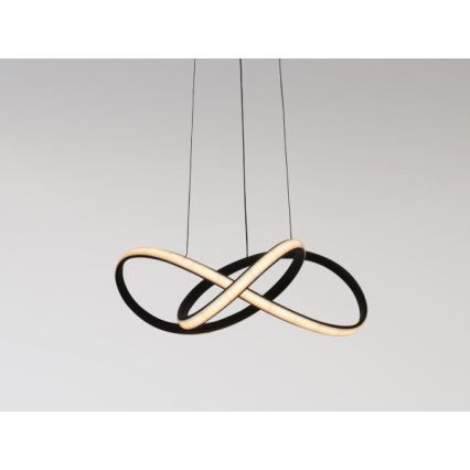 Lustre LED dimerizável em cabo LED/65W/230V 3000-6500K Ø 49 cm + comando remoto