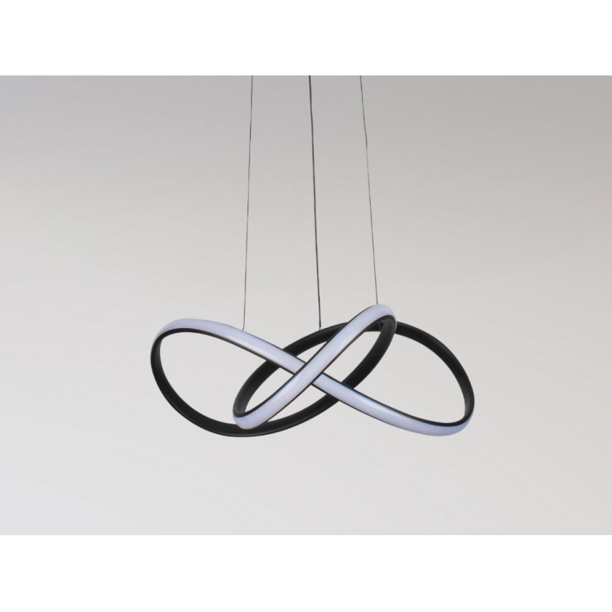 Lustre LED dimerizável em cabo LED/65W/230V 3000-6500K Ø 49 cm + comando remoto