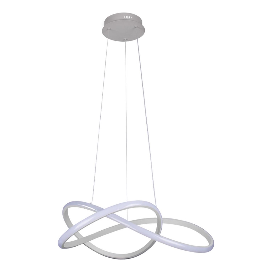 Lustre LED dimerizável suspenso por cabo LED/85W/230V 3000-6500K Ø 60 cm + comando remoto