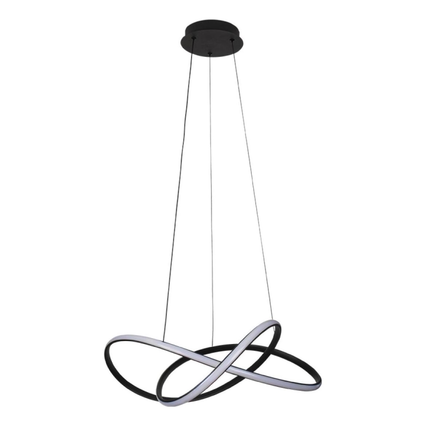 Lustre LED dimerizável suspenso por cabo LED/85W/230V 3000-6500K Ø 60 cm + controlo remoto