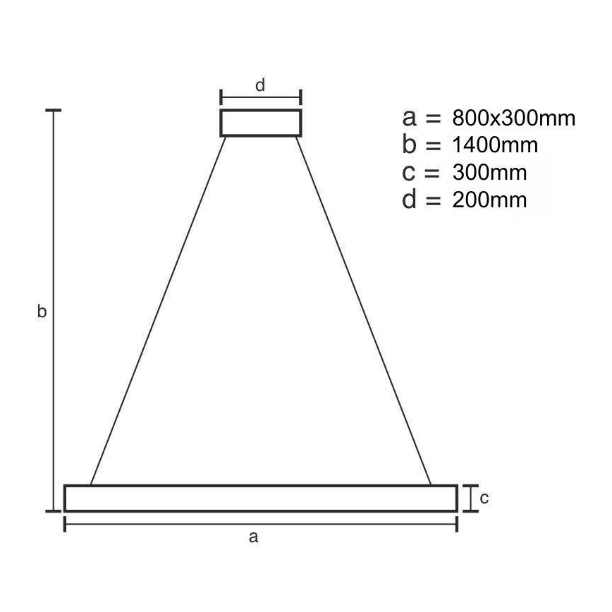 Lustre de cristal LED regulável em cabo LED/110W/230V 3000-6500K dourado + comando à distância