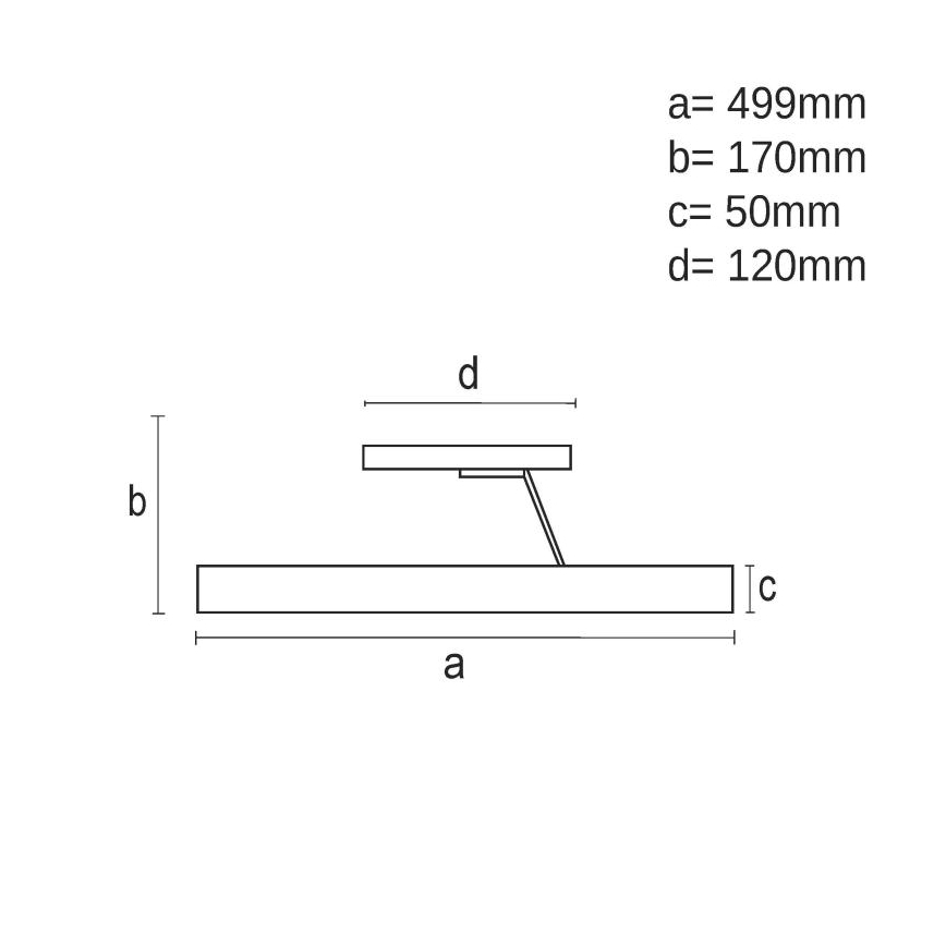 Lustre de teto LED dimmerizável LED/72W/230V 3000-6500K branco + controlo remoto
