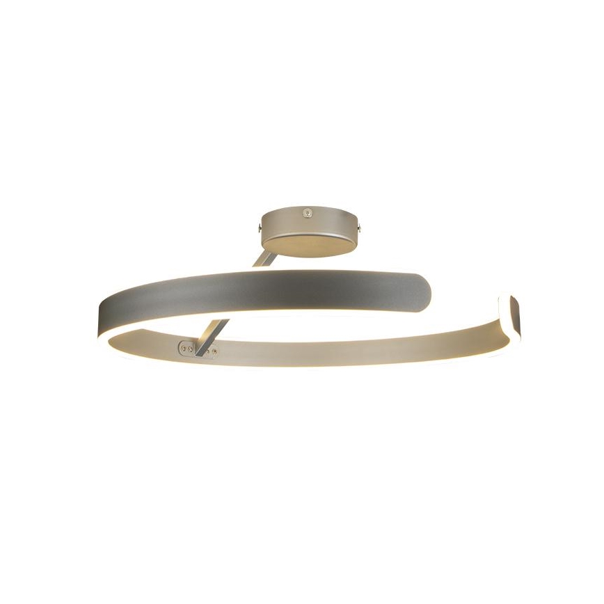 Lustre de teto LED dimmerizável LED/72W/230V 3000-6500K cromo fosco + controlo remoto