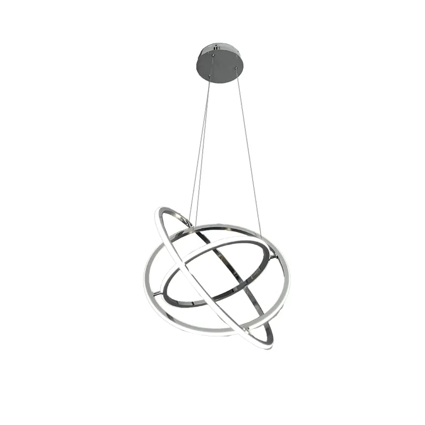 Lustre LED regulável em cabo LED/105W/230V 3000-6500K diâmetro 60 cm + comando à distância
