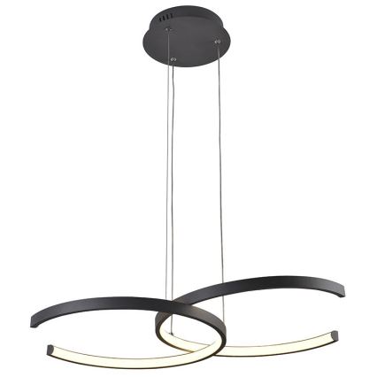 Lustre LED regulável em cabo LED/50W/230V 3000-6500K + comando à distância