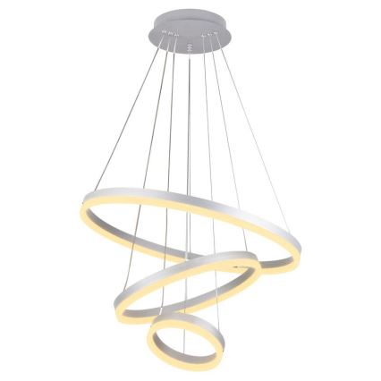 Lustre LED regulável em cabo LED/85W/230V 3000-6500K diâmetro 60 cm diâmetro 60 cm + controlo remoto
