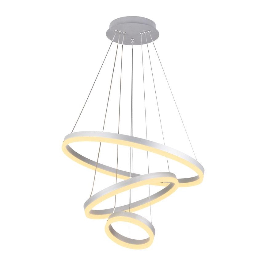 Lustre LED regulável em cabo LED/85W/230V 3000-6500K diâmetro 60 cm diâmetro 60 cm + controlo remoto