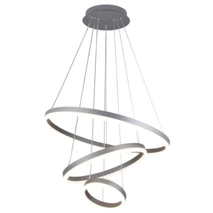 Lustre LED regulável em cabo LED/85W/230V 3000-6500K diâmetro 60 cm diâmetro 60 cm + controlo remoto