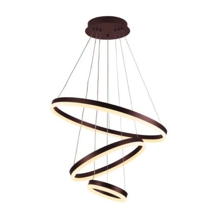 Lustre LED regulável em cabo LED/85W/230V 3000-6500K diâmetro 60 cm + controlo remoto