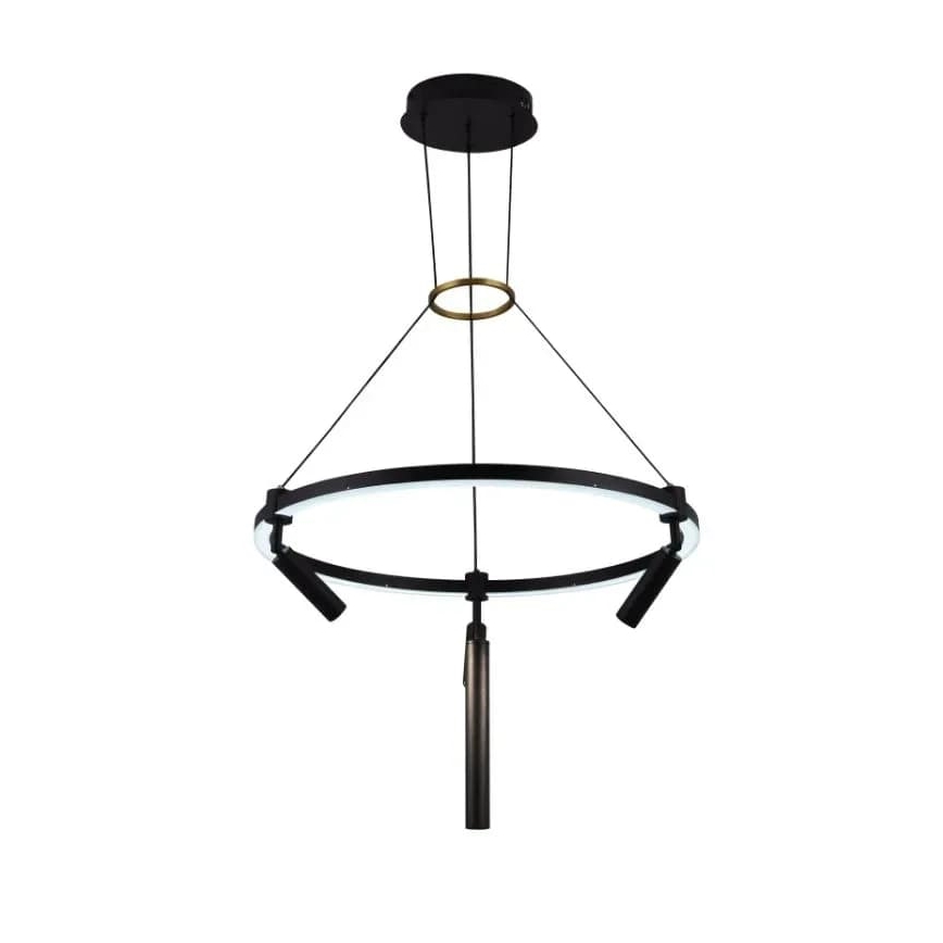 Lustre LED regulável em cabo LED/85W/230V 3000-6500K + comando à distância