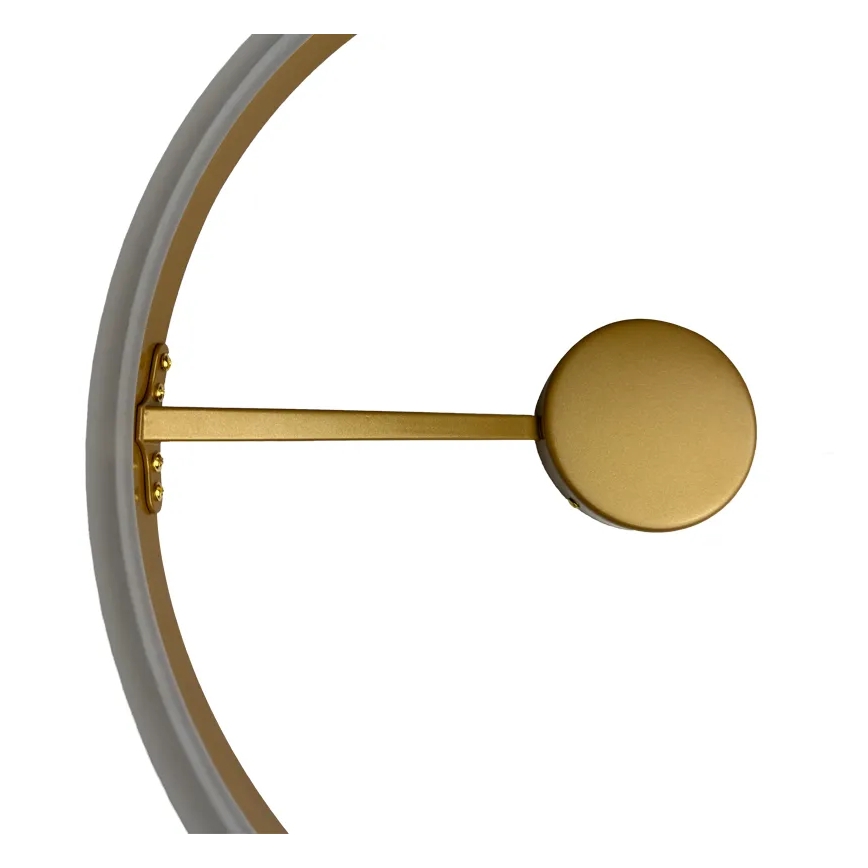 Lustre de teto LED dimmerizável LED/40W/230V 3000-6500K dourado + controlo remoto