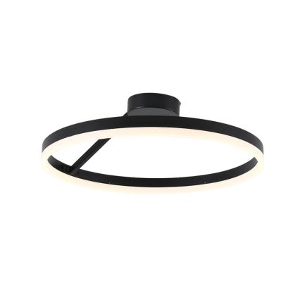 Lustre de teto LED dimmerizável LED/40W/230V 3000-6500K preto + controlo remoto