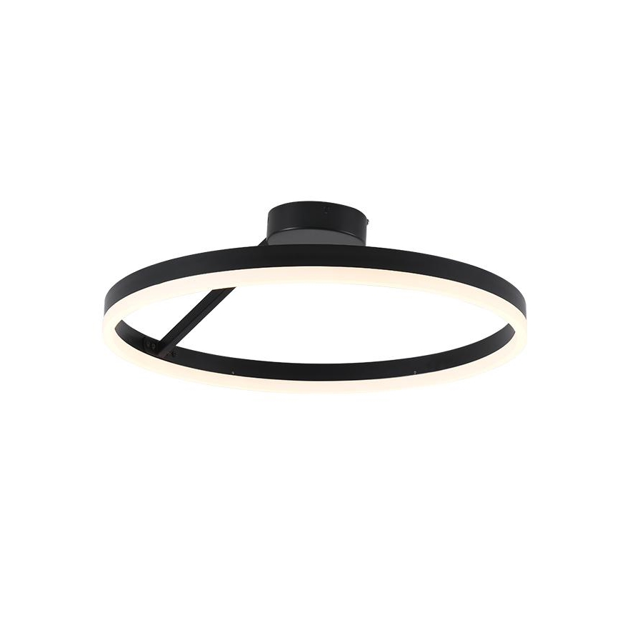 Lustre de teto LED dimmerizável LED/40W/230V 3000-6500K preto + controlo remoto