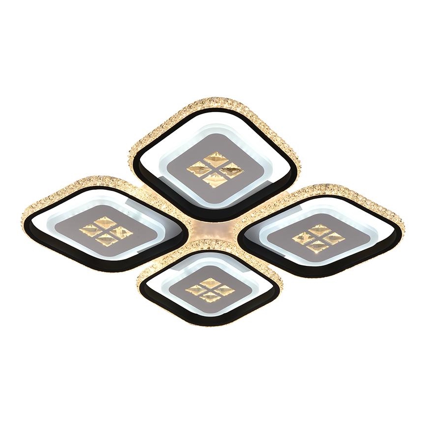 Lustre de teto LED regulável LED/130W/230V 3000-6500K + controlo remoto