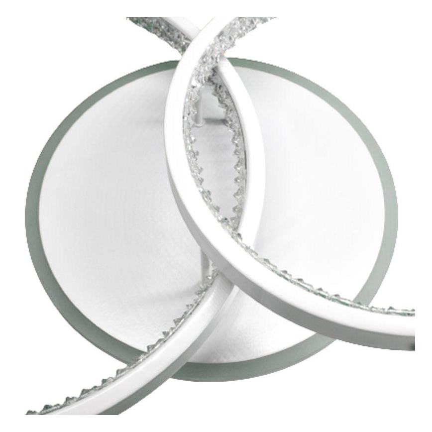 Lustre de teto LED dimmerizável LED/55W/230V 3000-6500K + controlo remoto
