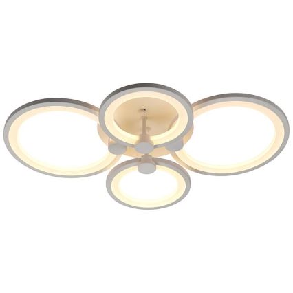 Lustre de teto LED regulável LED/65W/230V 3000-6500K + controlo remoto