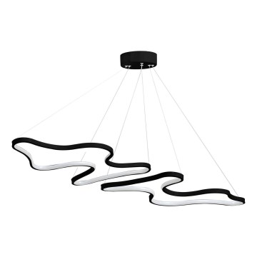 Lustre LED DUPLE ARTISAN 80W/230V 6500K preto