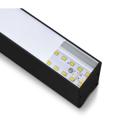 Lustre LED em cabo CHIP SAMSUNG LED/40W/230V 4000K preto
