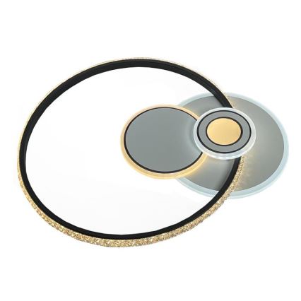 Lustre de teto LED dimmerizável LED/80W/230V 3000-6500K com controlo remoto