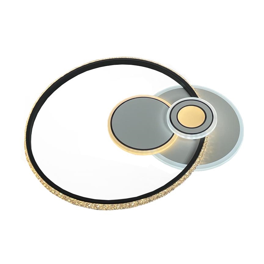 Lustre de teto LED dimmerizável LED/80W/230V 3000-6500K com controlo remoto