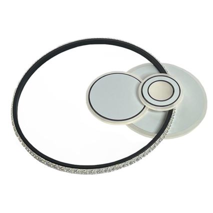 Lustre de teto LED dimmerizável LED/80W/230V 3000-6500K com controlo remoto