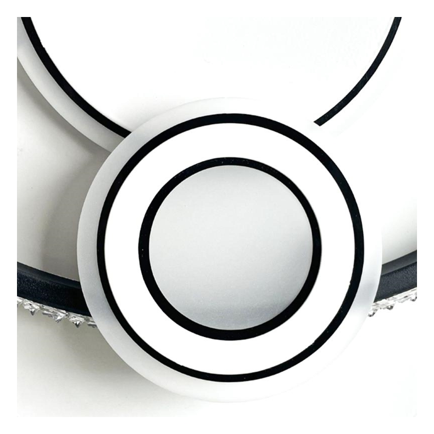 Lustre de teto LED dimmerizável LED/80W/230V 3000-6500K com controlo remoto