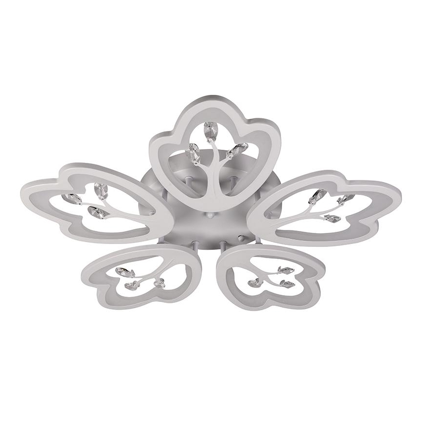 Lustre de teto LED dimmerizável LED/80W/230V 3000-6500K com controlo remoto