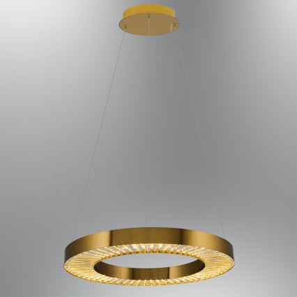 Lustre LED JESI com cabo 35W/230V 3000K diâmetro 60 cm em bronze