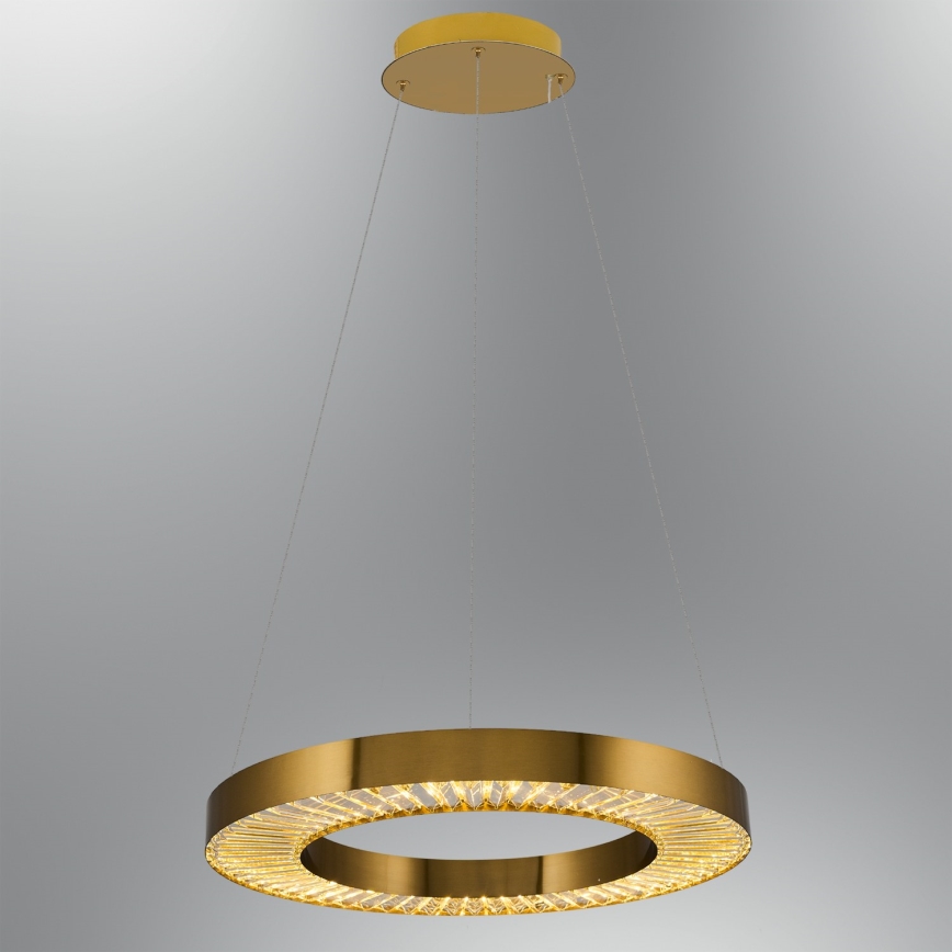 Lustre LED JESI com cabo 35W/230V 3000K diâmetro 60 cm em bronze