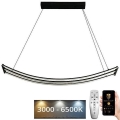 Lustre LED regulável em cabo LED/70W/230V 3000-6500K + comando à distância