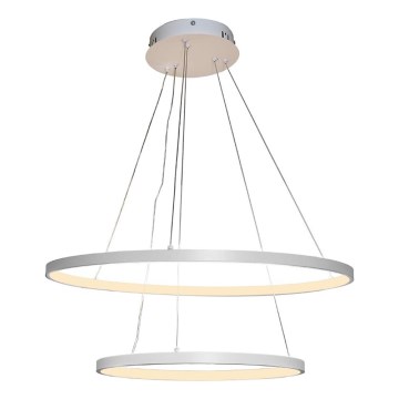 Lustre LED regulável em cabo LED/75W/230V 3000-6500K diâmetro 60 cm + controlo remoto