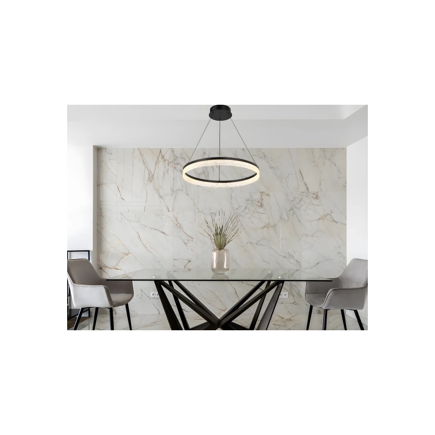 Lustre LED dimerizável suspenso por cabo ALIANZ LED/60W/230V 3000–6000K Ø 80 cm + comando remoto