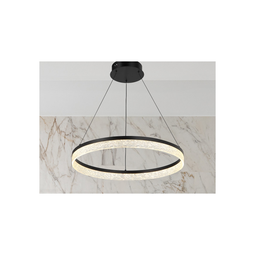 Lustre LED dimerizável suspenso por cabo ALIANZ LED/60W/230V 3000–6000K Ø 80 cm + comando remoto